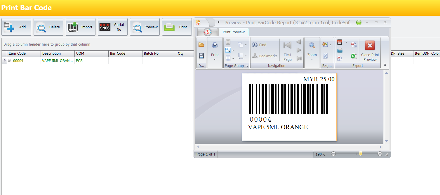 Barcode